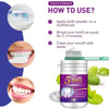 Teeth whitening powder - makes your teeth shine again!