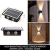 IllumiSun - solar powered LED wall light / TODAY ONLY 1+1 FREE