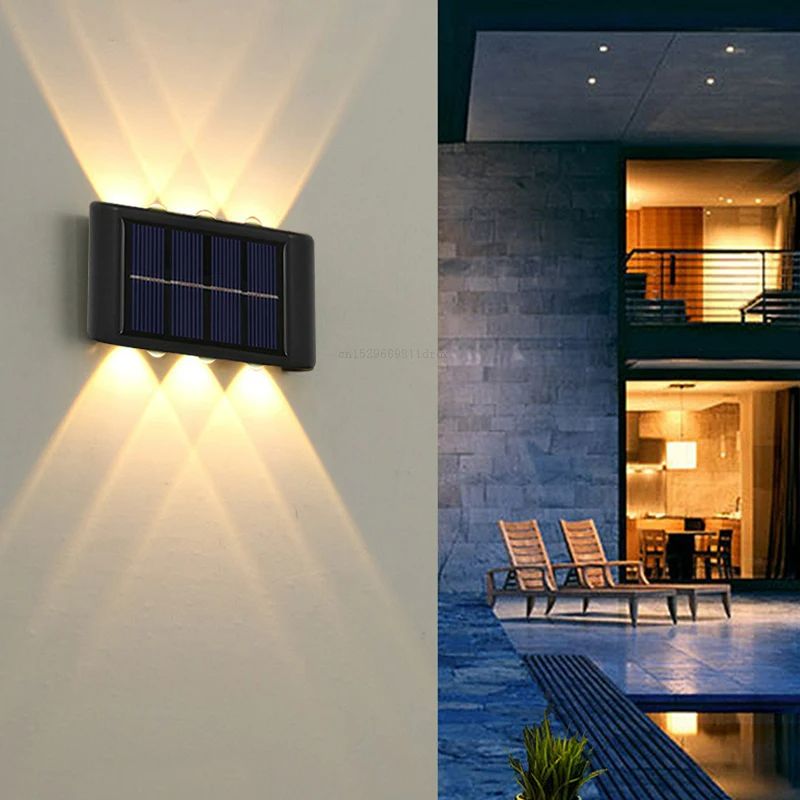 IllumiSun - solar powered LED wall light / TODAY ONLY 1+1 FREE